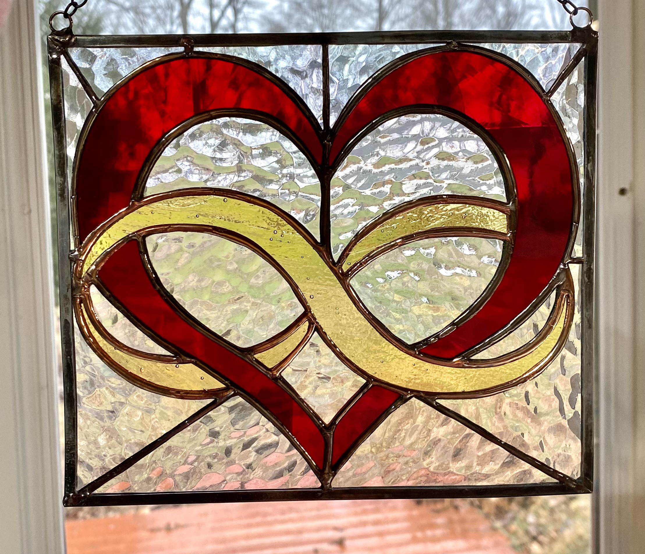 This Infinity Heart is made with love by Uncaged Lioness Creations, LLC! Shop more unique gift ideas today with Spots Initiatives, the best way to support creators.