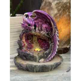 This Purple Baby Dragon Backflow Burner is made with love by The Herbal Oracle! Shop more unique gift ideas today with Spots Initiatives, the best way to support creators.