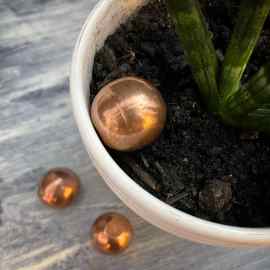 This Copper Spheres, Solid - 1" is made with love by The Herbal Oracle! Shop more unique gift ideas today with Spots Initiatives, the best way to support creators.