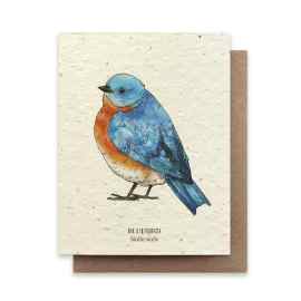 This Bluebird Plantable Wildflower Card is made with love by The Herbal Oracle! Shop more unique gift ideas today with Spots Initiatives, the best way to support creators.