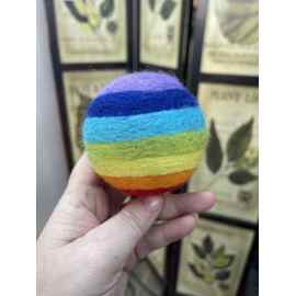 This Rainbow Dryer Ball is made with love by The Herbal Oracle! Shop more unique gift ideas today with Spots Initiatives, the best way to support creators.