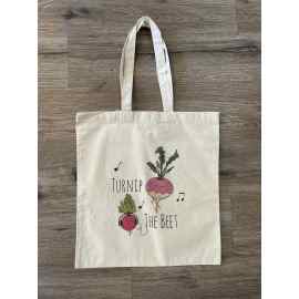 This Turnip the beat tote is made with love by The Herbal Oracle! Shop more unique gift ideas today with Spots Initiatives, the best way to support creators.