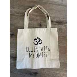 This Rollin' with my omies- tote is made with love by The Herbal Oracle! Shop more unique gift ideas today with Spots Initiatives, the best way to support creators.