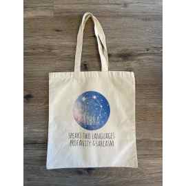 This Libra, zodiac tote is made with love by The Herbal Oracle! Shop more unique gift ideas today with Spots Initiatives, the best way to support creators.