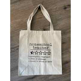This Homeschool Teacher Tote is made with love by The Herbal Oracle! Shop more unique gift ideas today with Spots Initiatives, the best way to support creators.